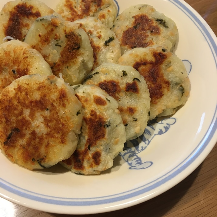 離乳食の手づかみ食べに！納豆じゃがモチ